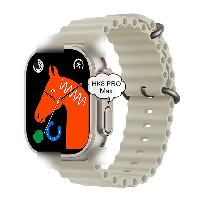 AMOLED Smart Watch with Compass Sport Fitness Tracker NFC HK8 Pro Max Series 8 Ultra Smart Watch1