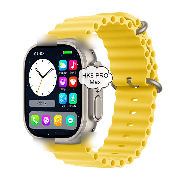 AMOLED Smart Watch with Compass Sport Fitness Tracker NFC HK8 Pro Max Series 8 Ultra Smart Watch3