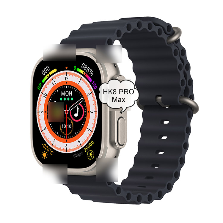 AMOLED Smart Watch with Compass Sport Fitness Tracker NFC HK8 Pro Max Series 8 Ultra Smart Watch6