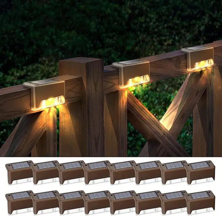 Waterproof Garden Solar Led Steps Lights Stair Solar Lamp4